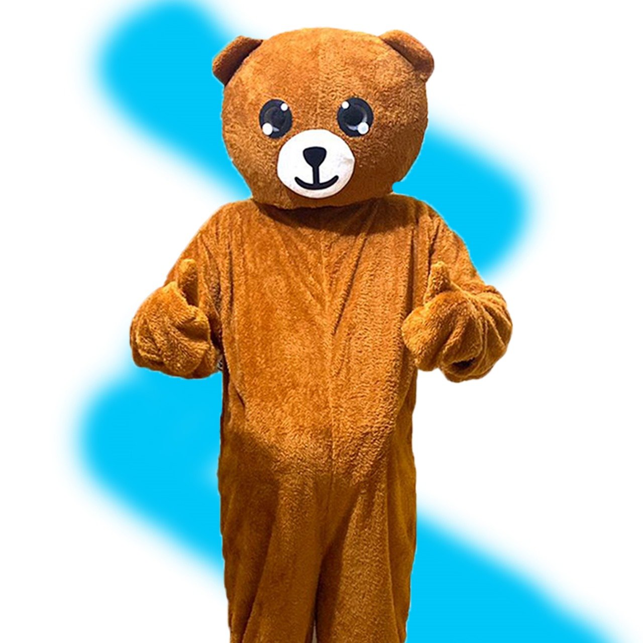 Brawn color small head  teddy bear  Rizvi Online Shopping