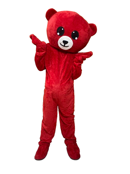 Red color big  head teddy bear Rizvi Online Shopping
