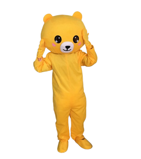 Yellow color China big head teddy bear Rizvi Online Shopping