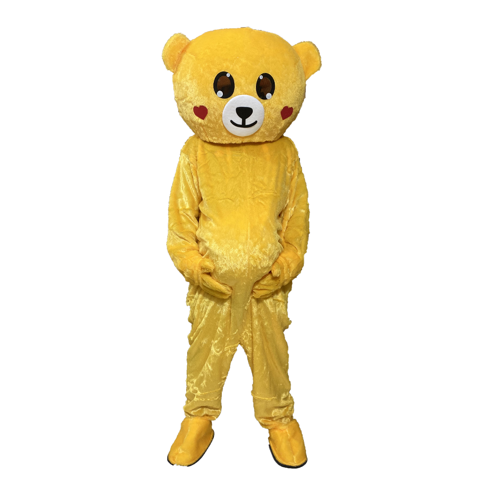 Yellow color big head teddy bear Rizvi Online Shopping