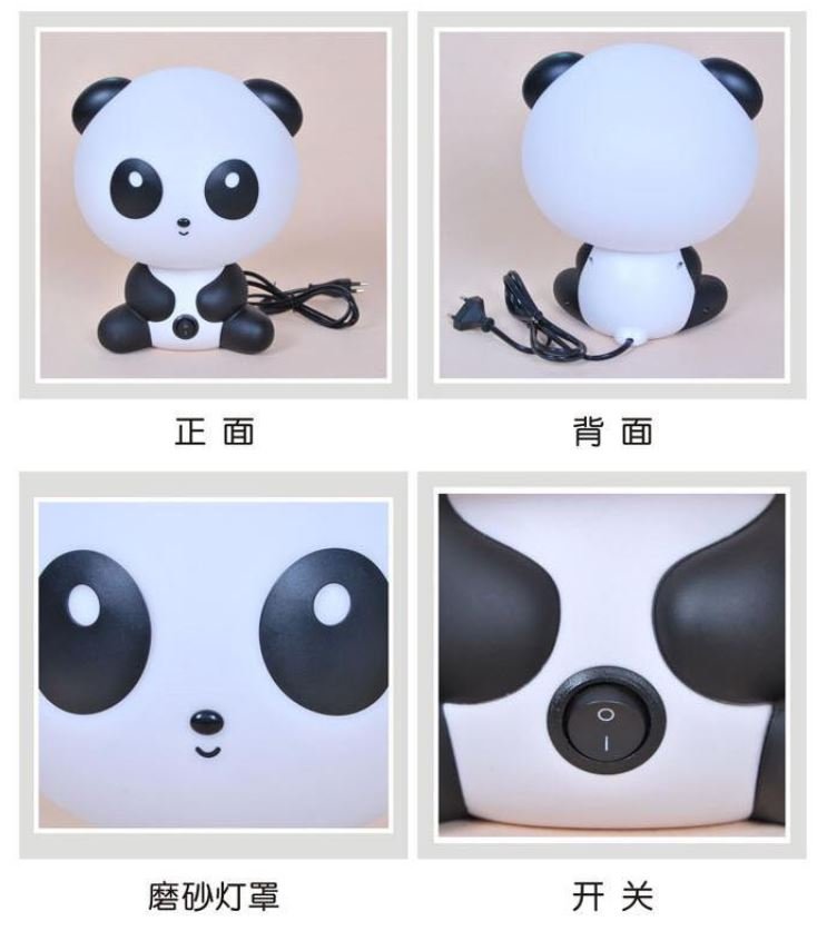 Glow Bear panda style 🐼 Unique gifts