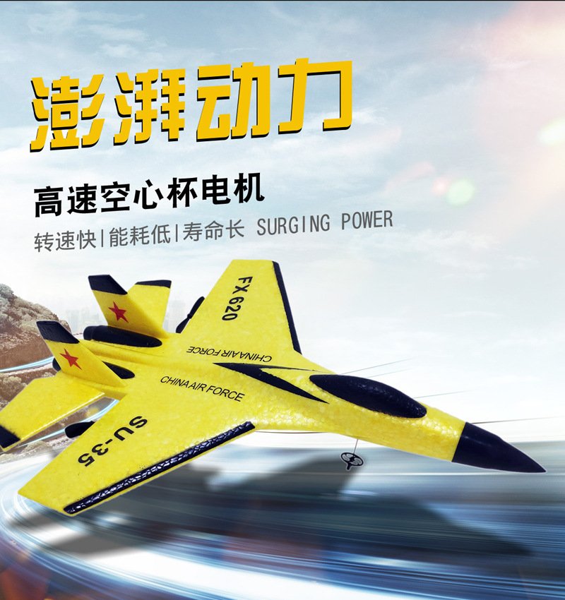 FX-620 Fighter Jet Toy Plane – EPP Foam Electric Glider for Kids & Hobby Flyers Rizviso
